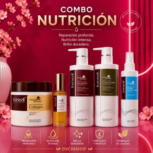 Combo nutrición karsell 5 piezas