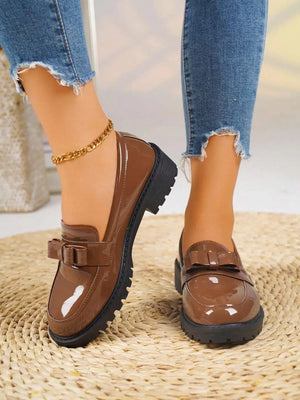 Zapatos de estilo británico para mujer