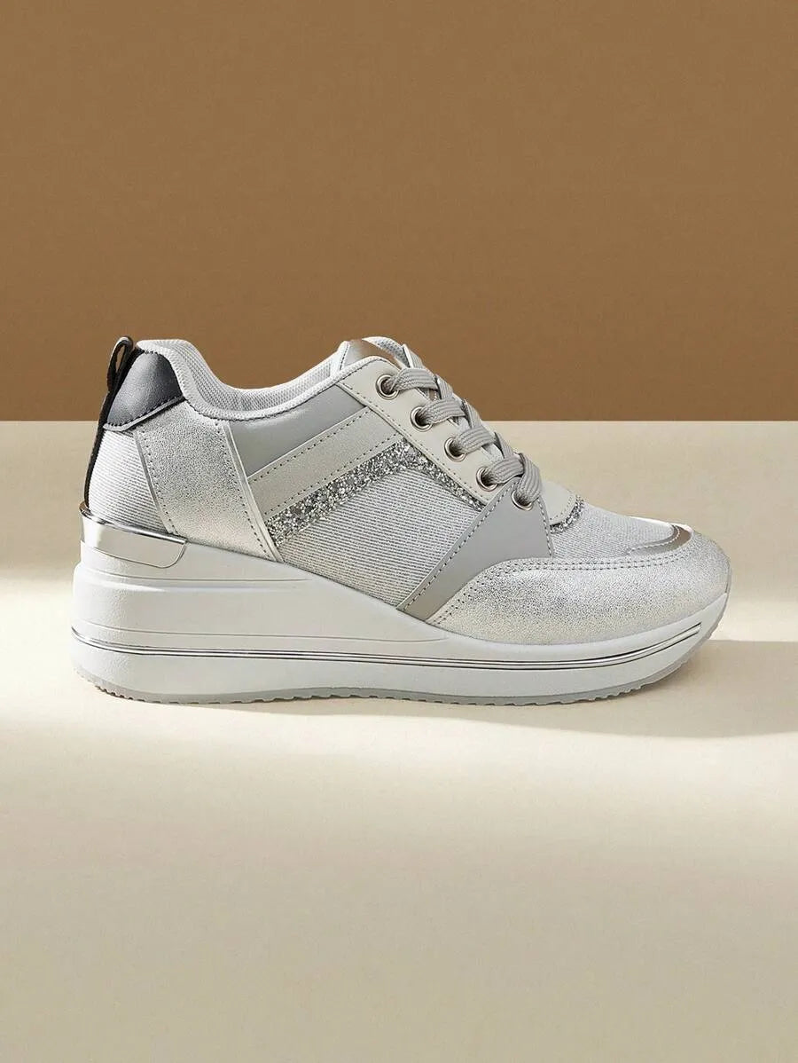 Tenis tacon de tacon para mujer