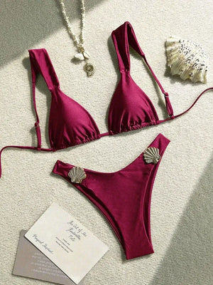 Set de 2 piezas de traje de baño sexy