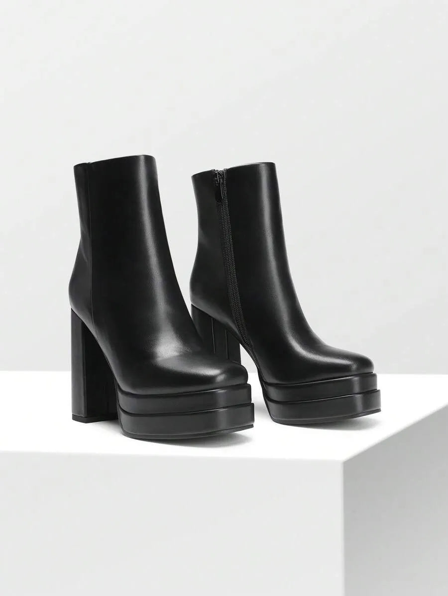 Botas de moda de mujer Liso