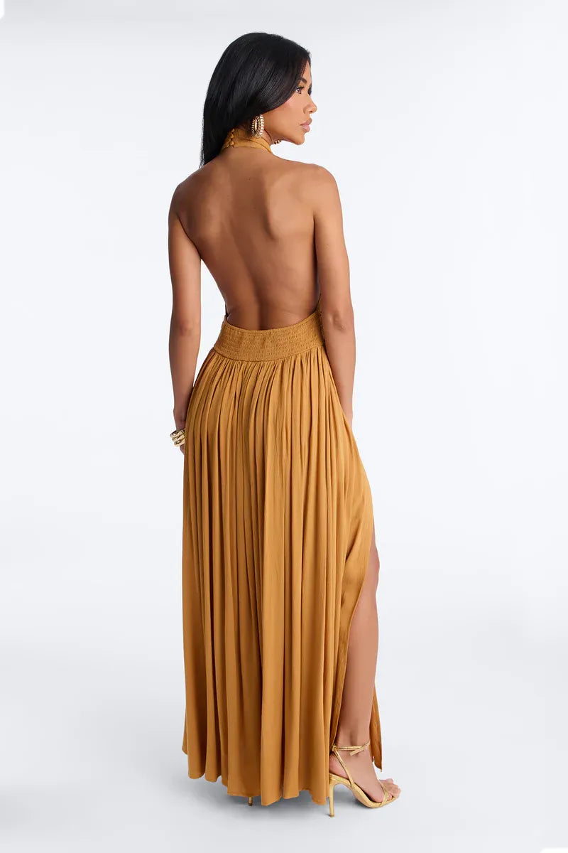 Vestido escote espalda