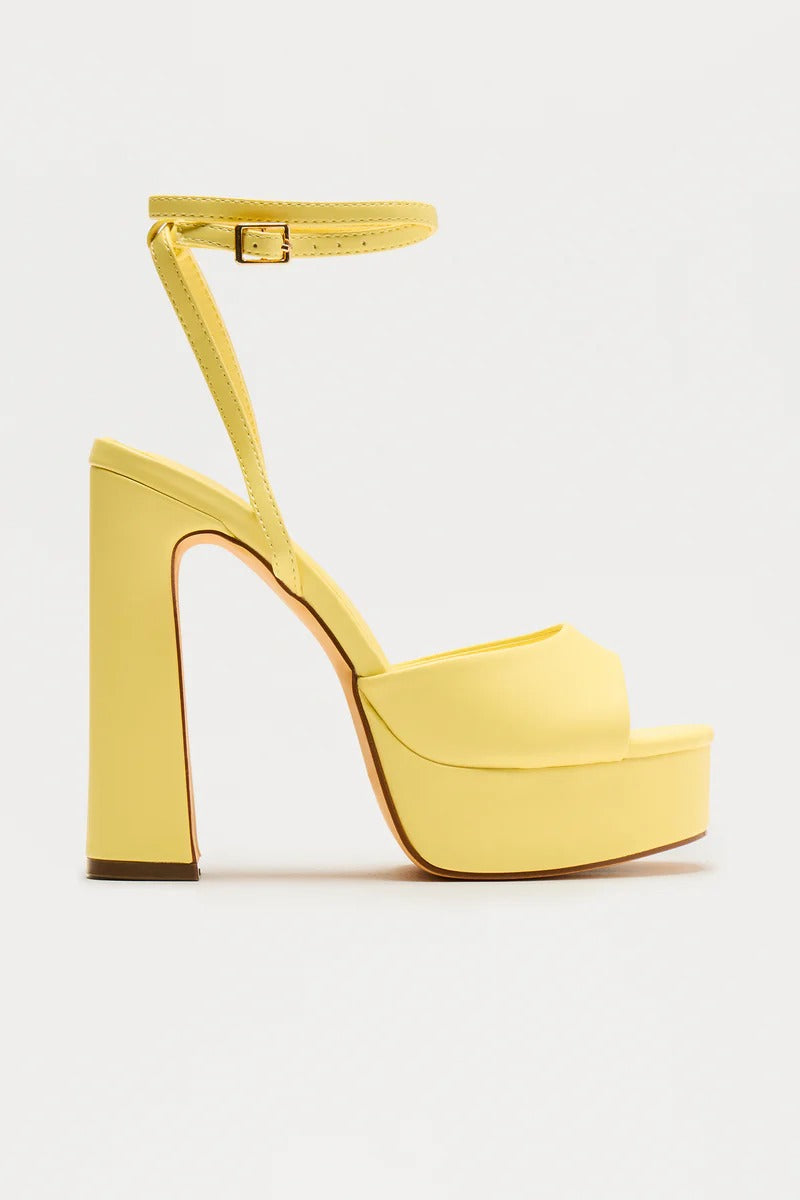 Zapatos plataforma de tacon