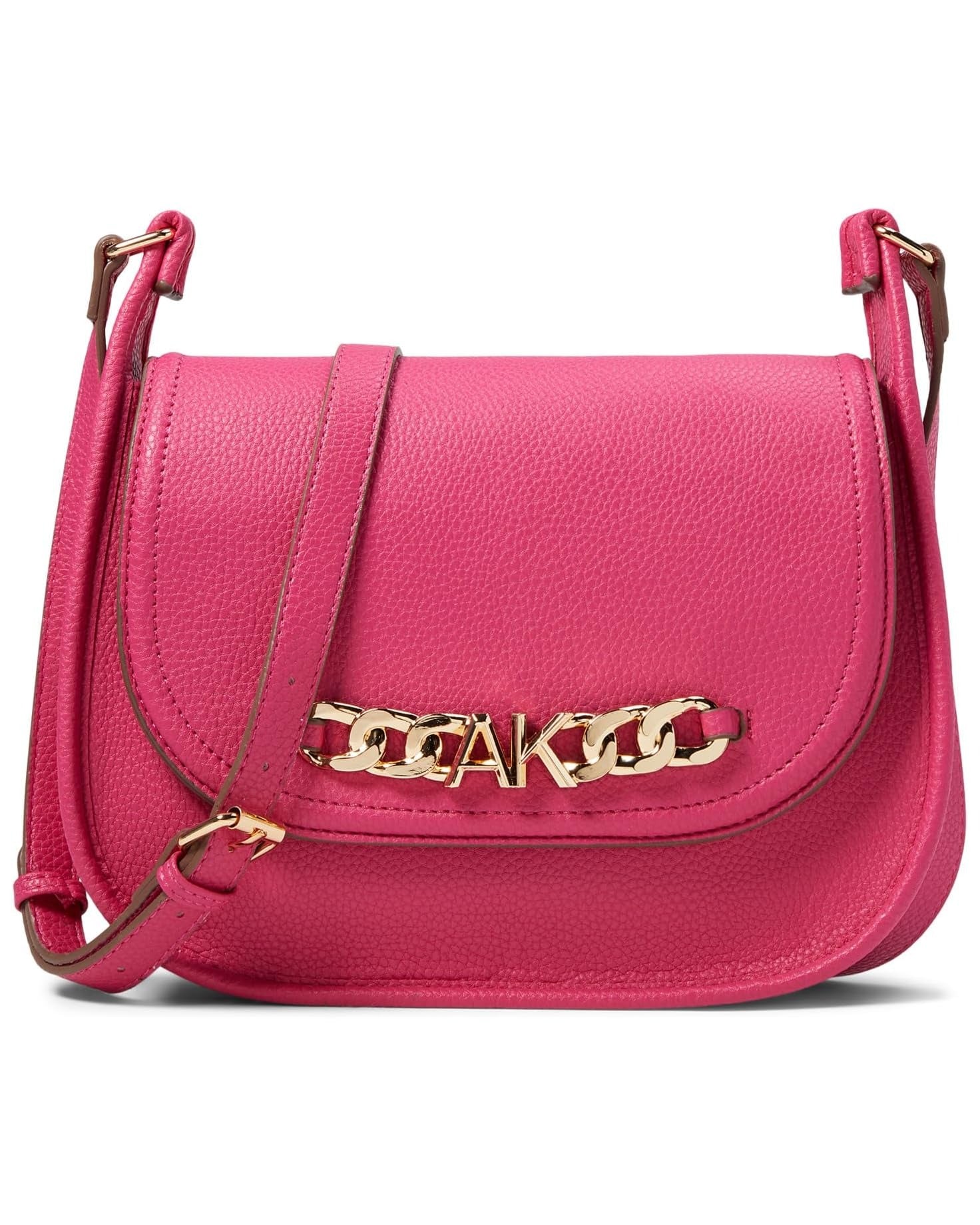 Anne Klein Large Flap Hobo w/ Chunky AK Chain