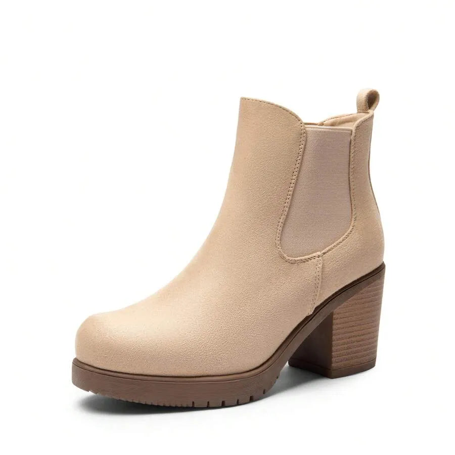 Botas de moda de mujer Liso Slip on Guay