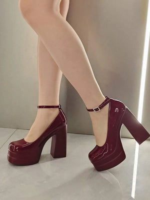 Sandalias Mary Jane de tacón