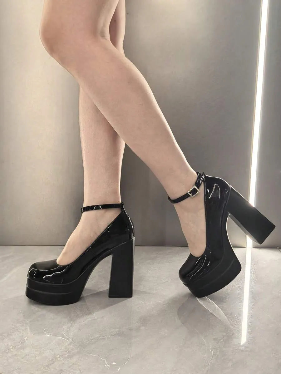 Sandalias Mary Jane de tacón