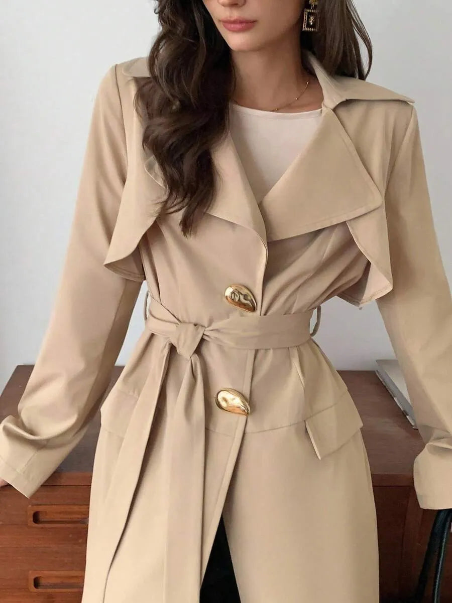 Abrigo elegante de mujer