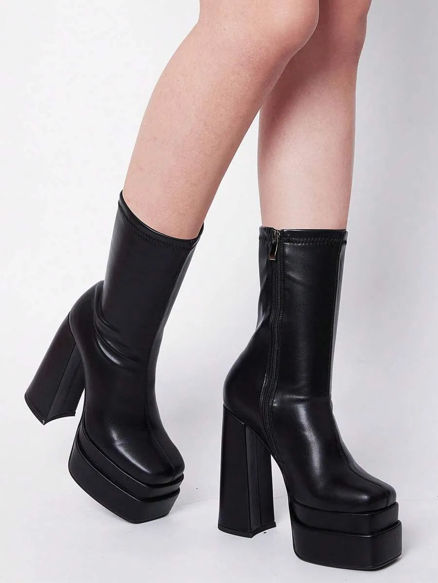 Botas y Botines de Mujer Cremallera lateral Glamour Sexy