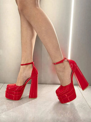 Sandalias Mary Jane de tacón