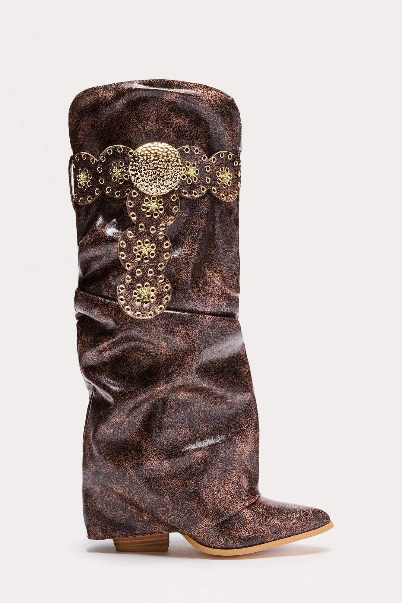 Botas vaqueras decoracion faja