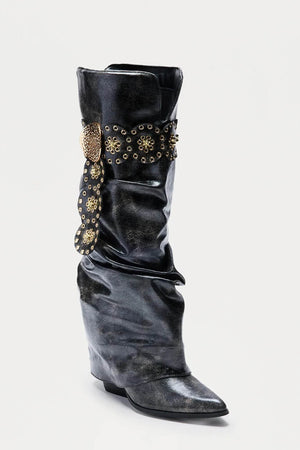 Botas vaqueras decoracion faja