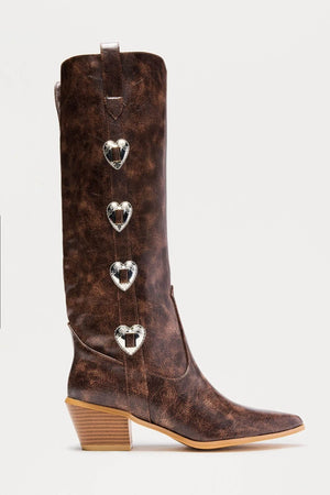 Botas vaqueras detalles metálicos