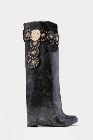 Botas vaqueras decoracion faja
