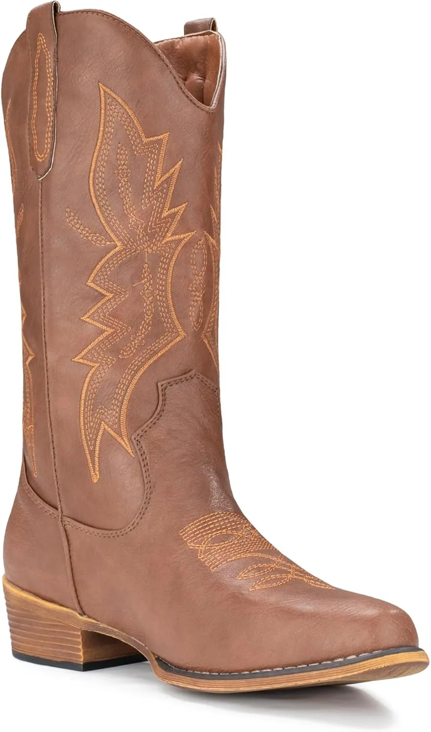 Botas de vaquera con punta puntiaguda