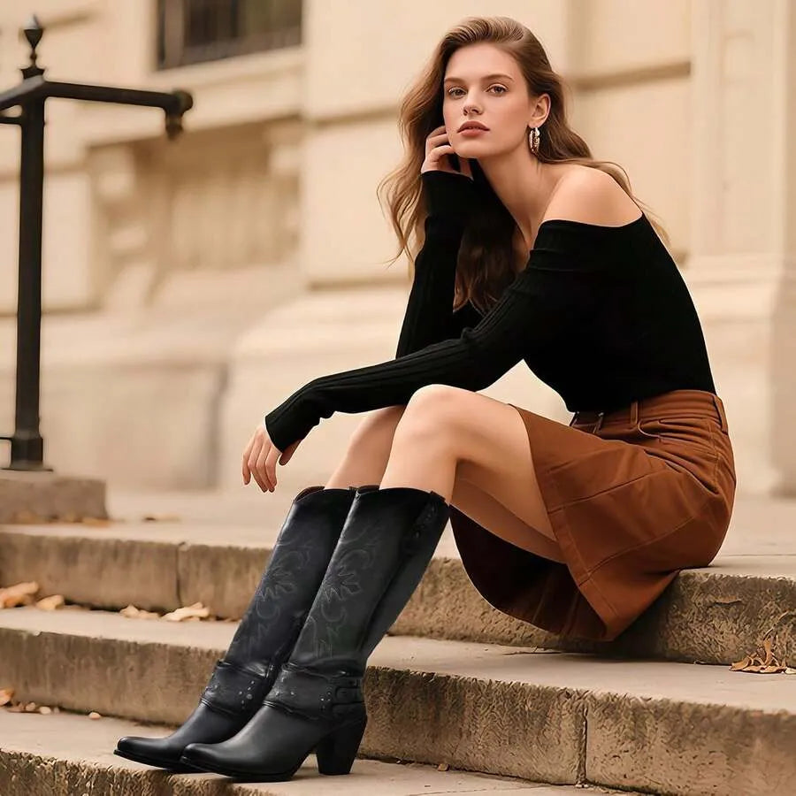 Botas vaqueras para mujer