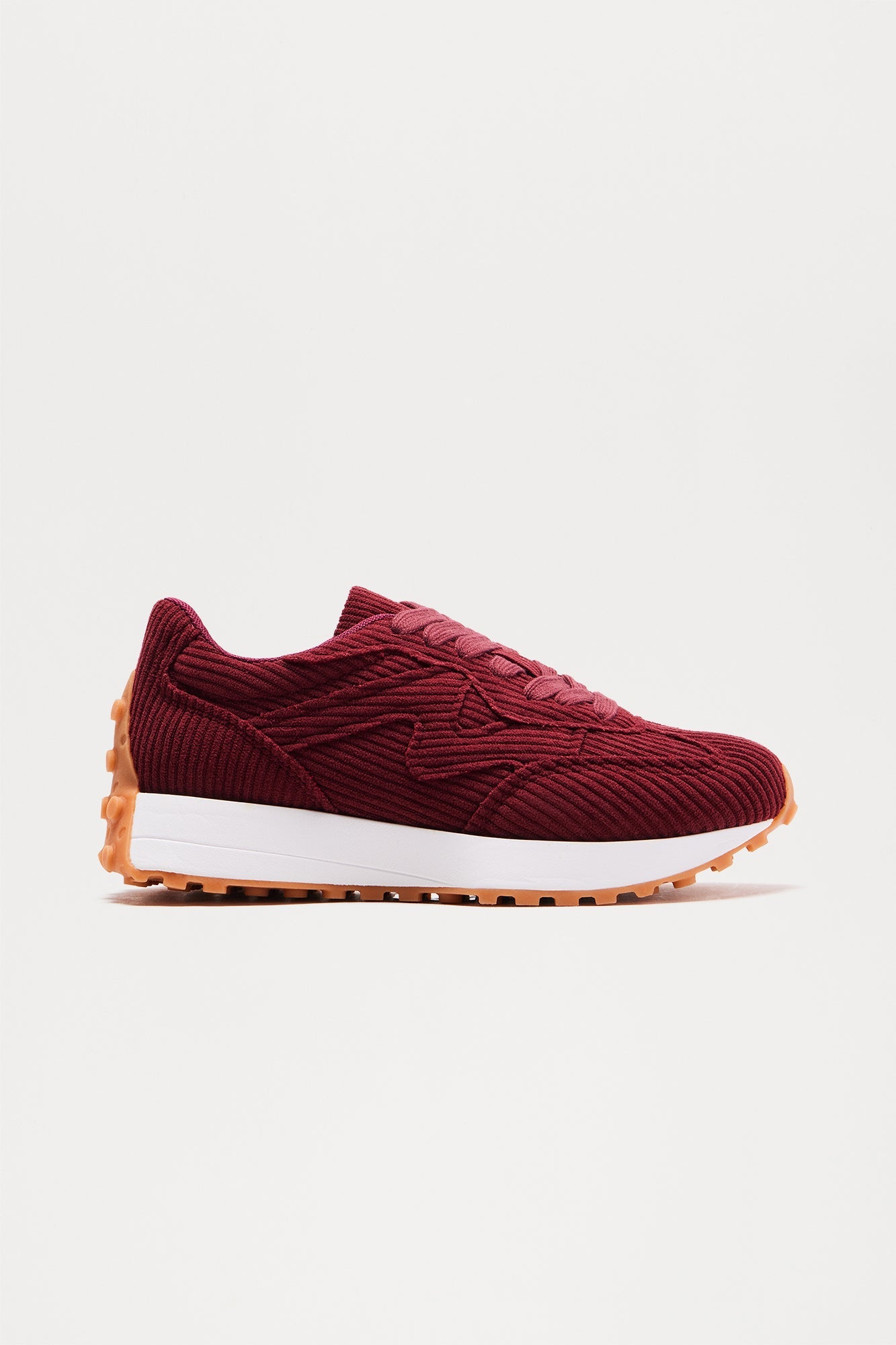 Dara Platform Sneakers - Burgundy