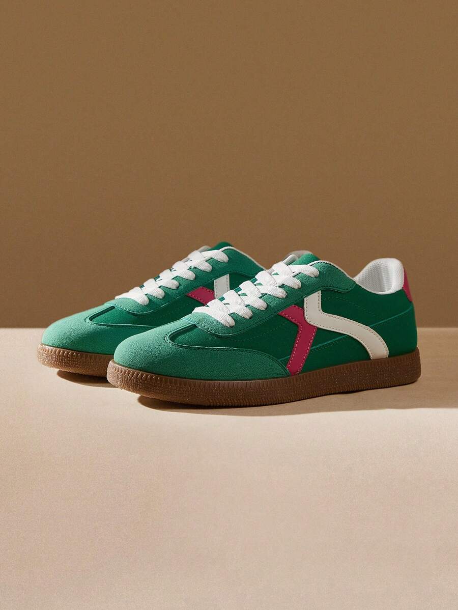 Zapatillas de lona retro casuales de suela vulcanizada