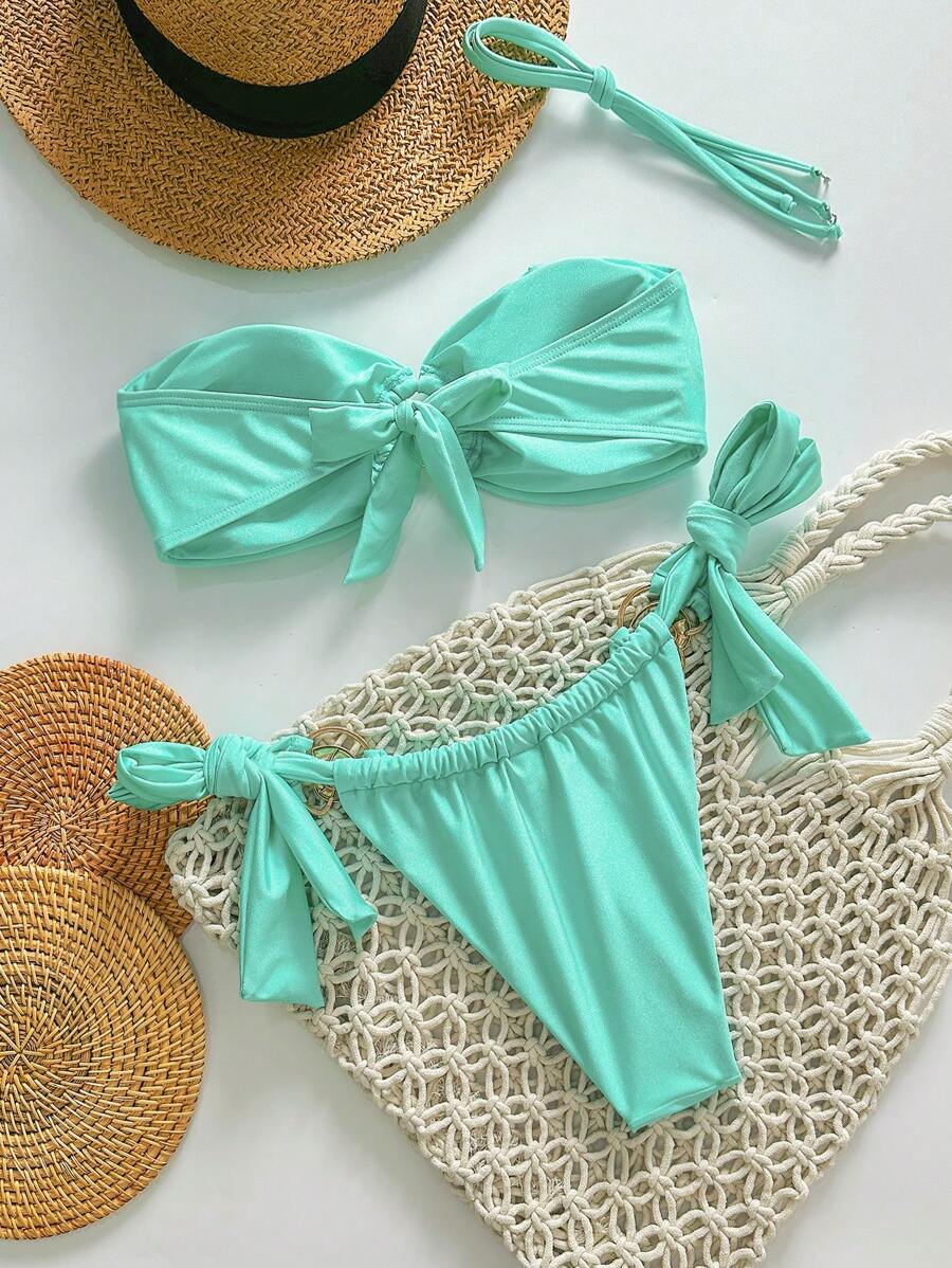 Conjunto de bikini de 2 piezas con parte superior