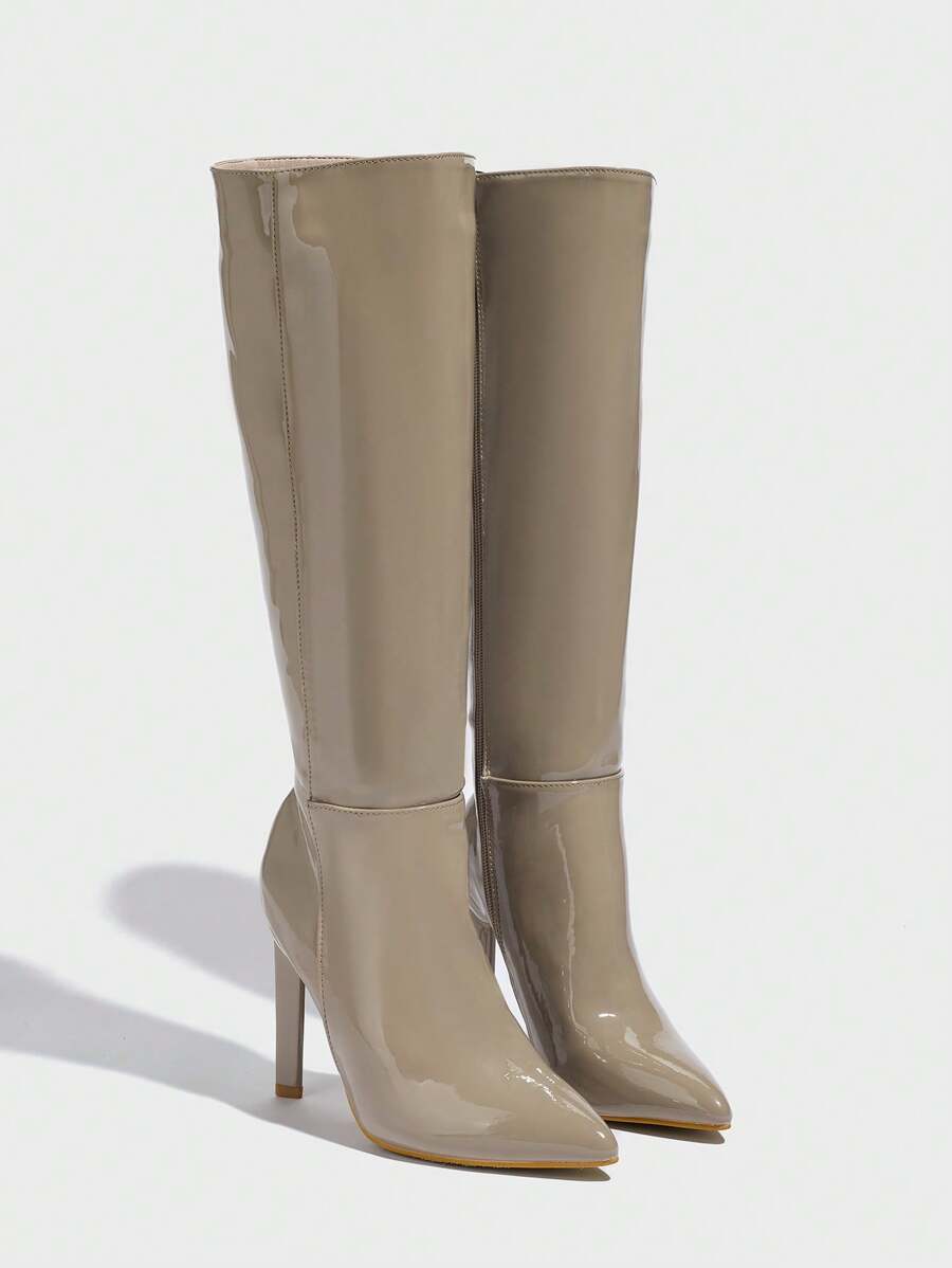Botas de mujer brillantes para invierno