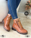 Botines cuero mujer