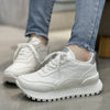 Tenis para mujer blanco x plateado