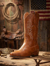 Botas de vaquera con punta puntiaguda