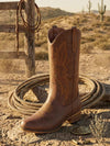 Botas de vaquera con punta puntiaguda