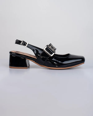 Zapato tacón bajo