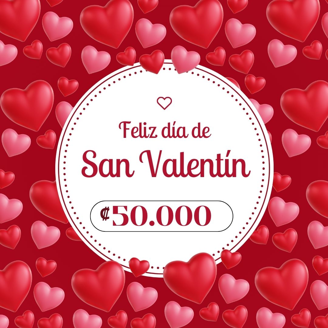 GIFT CARD SAN VALENTINE