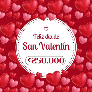 GIFT CARD SAN VALENTINE