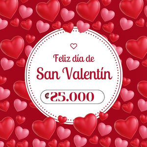 GIFT CARD SAN VALENTINE