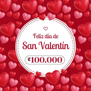 GIFT CARD SAN VALENTINE