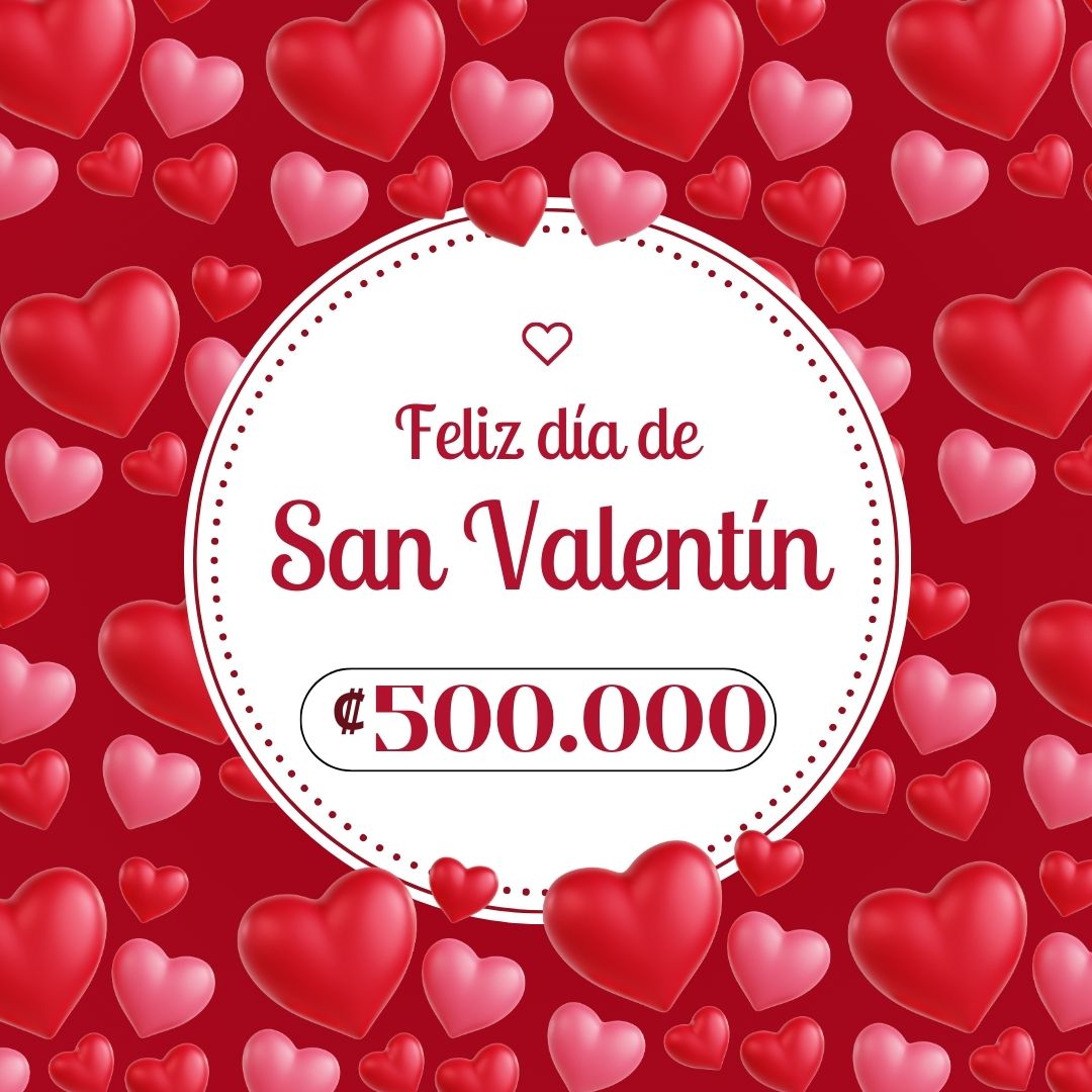 GIFT CARD SAN VALENTINE