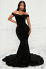 DELUXE Alora Sequin Maxi Gown