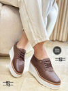 Zapatos oxford cuero