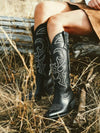 Botas altas hasta la rodilla estilo western
