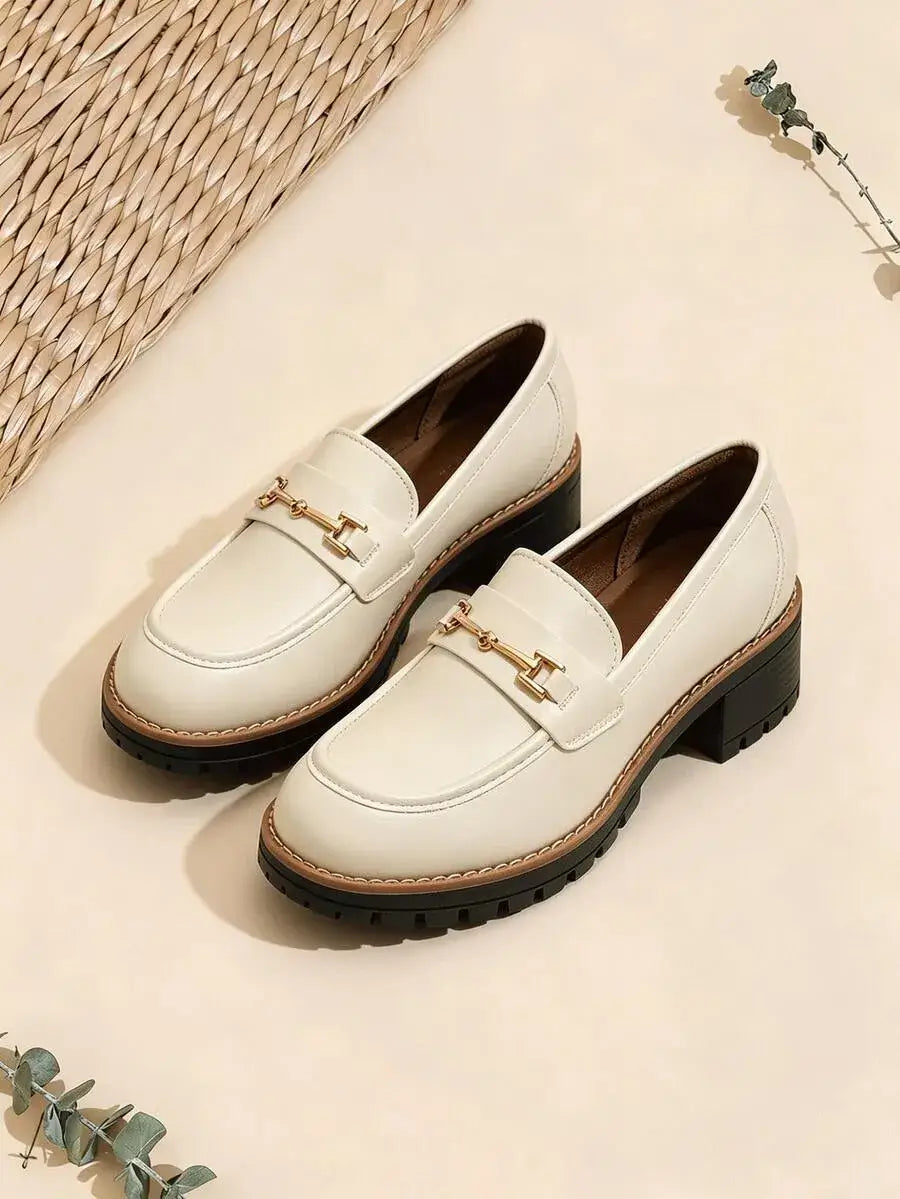 Mocasines de mujer albaricoque