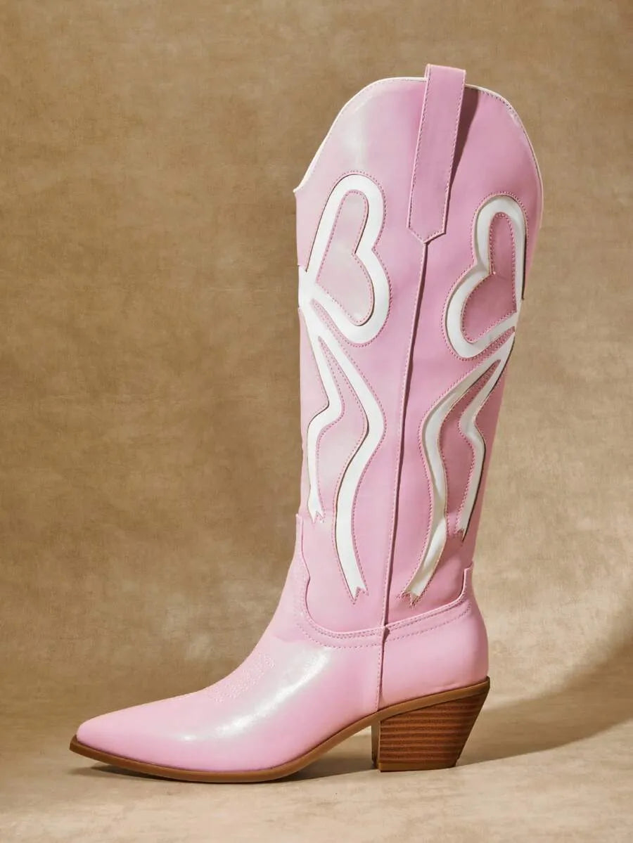 Botas de vaquero con estilo occidenta