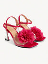 Sandalias elegantes de tacón