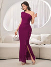 Vestido largo casual de ajuste ceñido con manga corta
