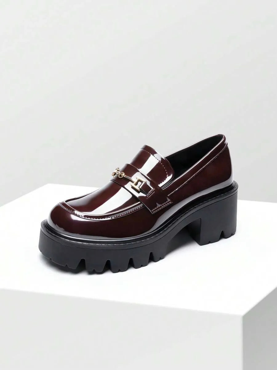 Mocasines de plataforma para mujer