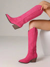 Botas vaqueras bordadas estilo western