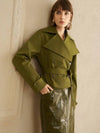 Chaqueta cortavientos corta de mujer