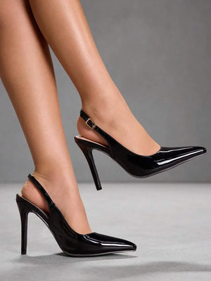 Zapatos de tacón de punta fina