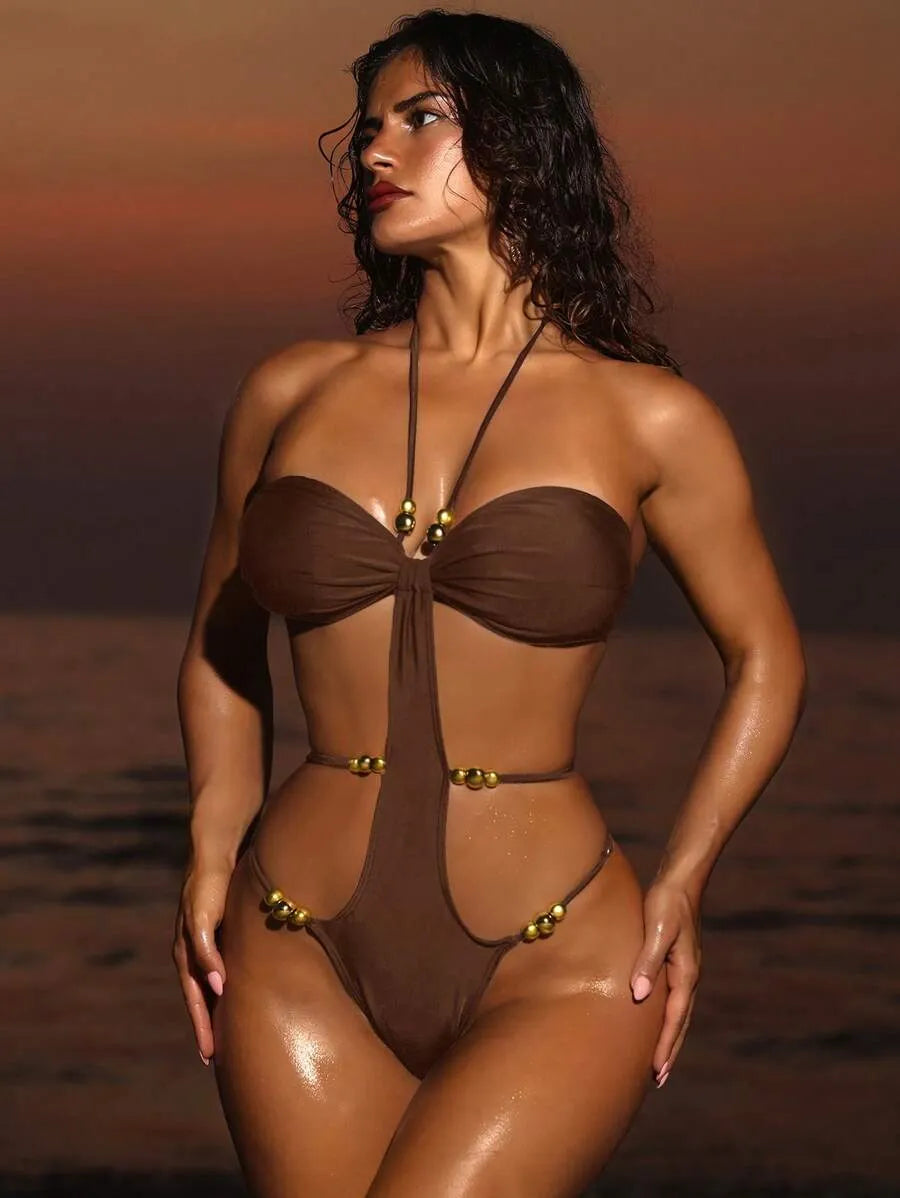 Traje de baño de una pieza sexy