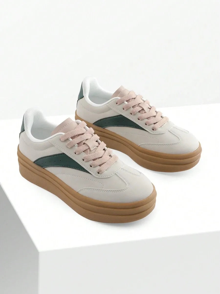 Zapatillas deportivas de plataforma para mujeres