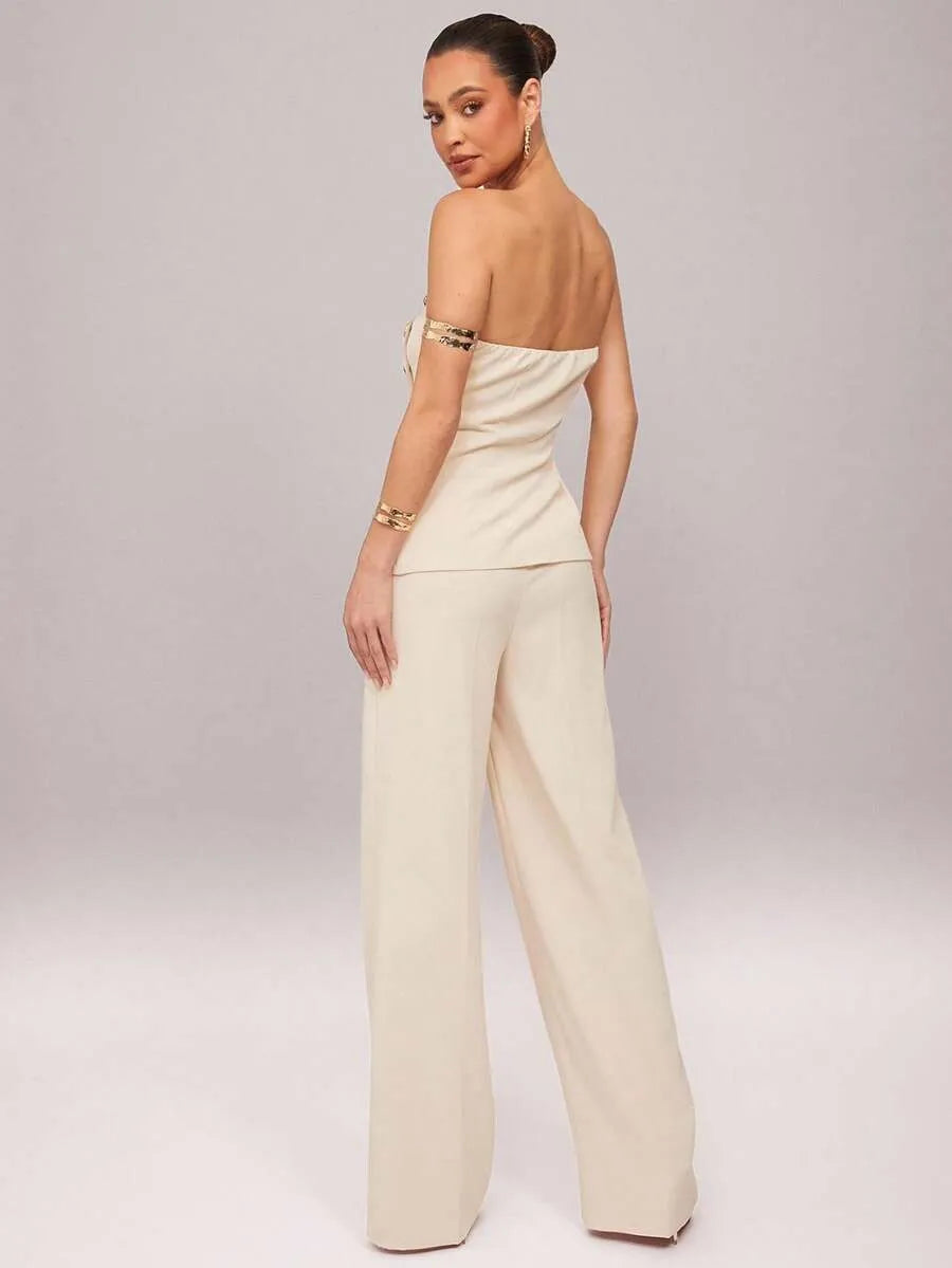 Conjunto de dos piezas para mujer para uso diario