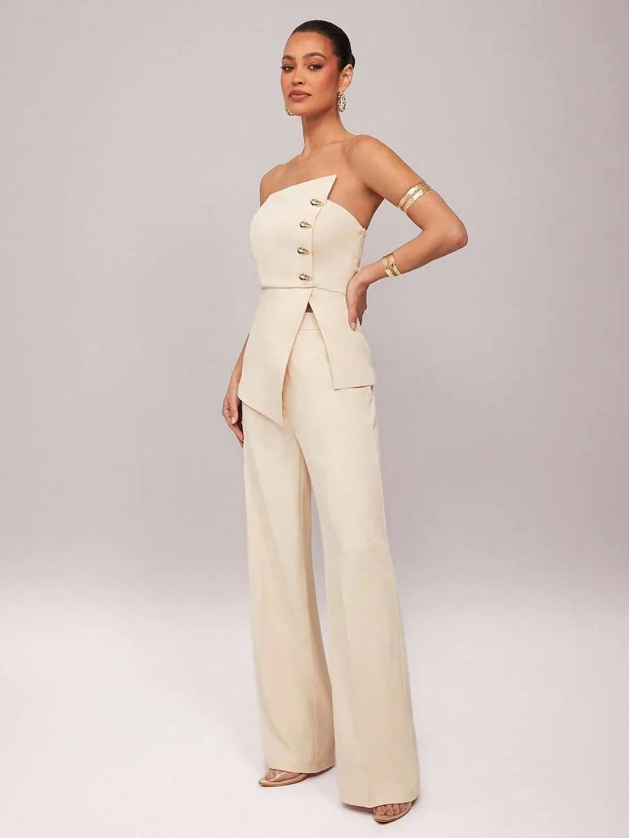 Conjunto de dos piezas para mujer para uso diario