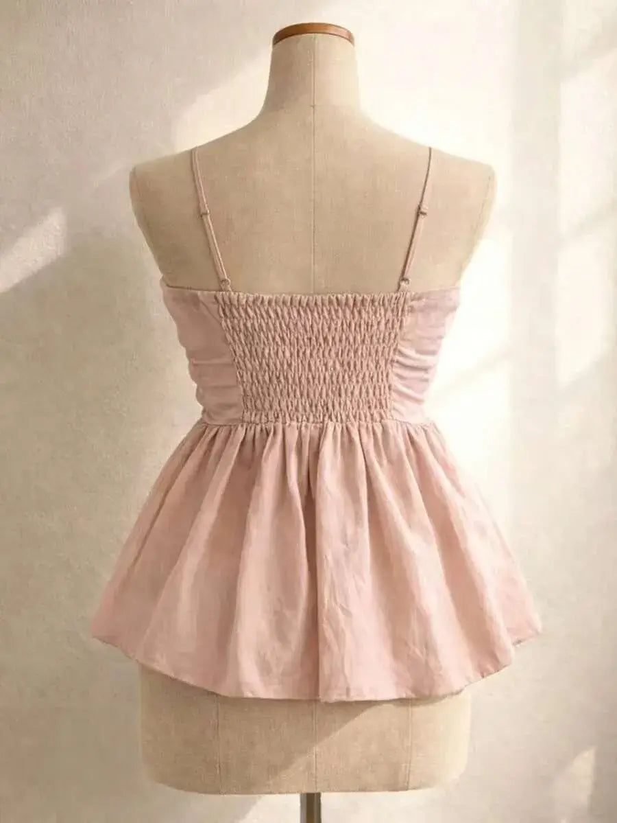 Camiseta de tirantes de verano para mujer